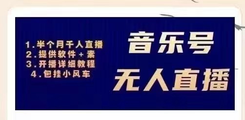 【副业项目3518期】日赚300的音乐号无人直播项目（普通人怎样在抖音上赚钱）-副业大全