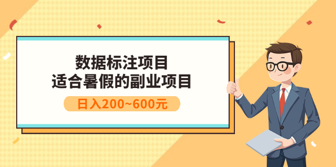 【副业项目3597期】数据标注怎么赚钱（适合暑假的副业兼职项目，日入200~600元）-副业大全
