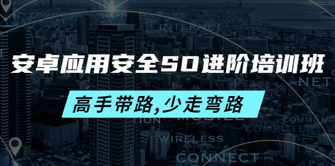 【副业项目4384期】安卓应用安全SO进阶培训班：高手带路,少走弯路-价值999元-副业大全