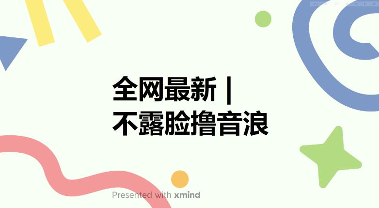【副业项目6074期】全网最新不露脸撸音浪，跑通自动化成交闭环，实现出单+收徒收益最大化【揭秘】-副业大全