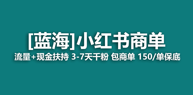 【副业项目7920期】【蓝海项目】小红书商单项目，7天就能接广告变现，稳定日入500+保姆级玩法-副业大全