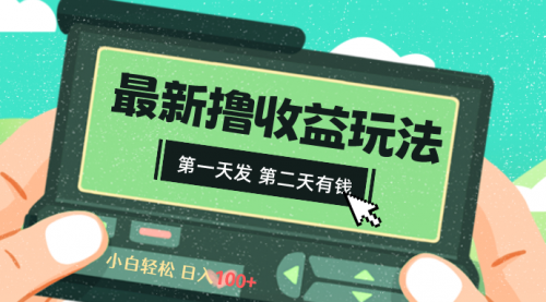 【副业8649期】2024最新撸视频收益玩法，第一天发，第二天就有钱-副业大全