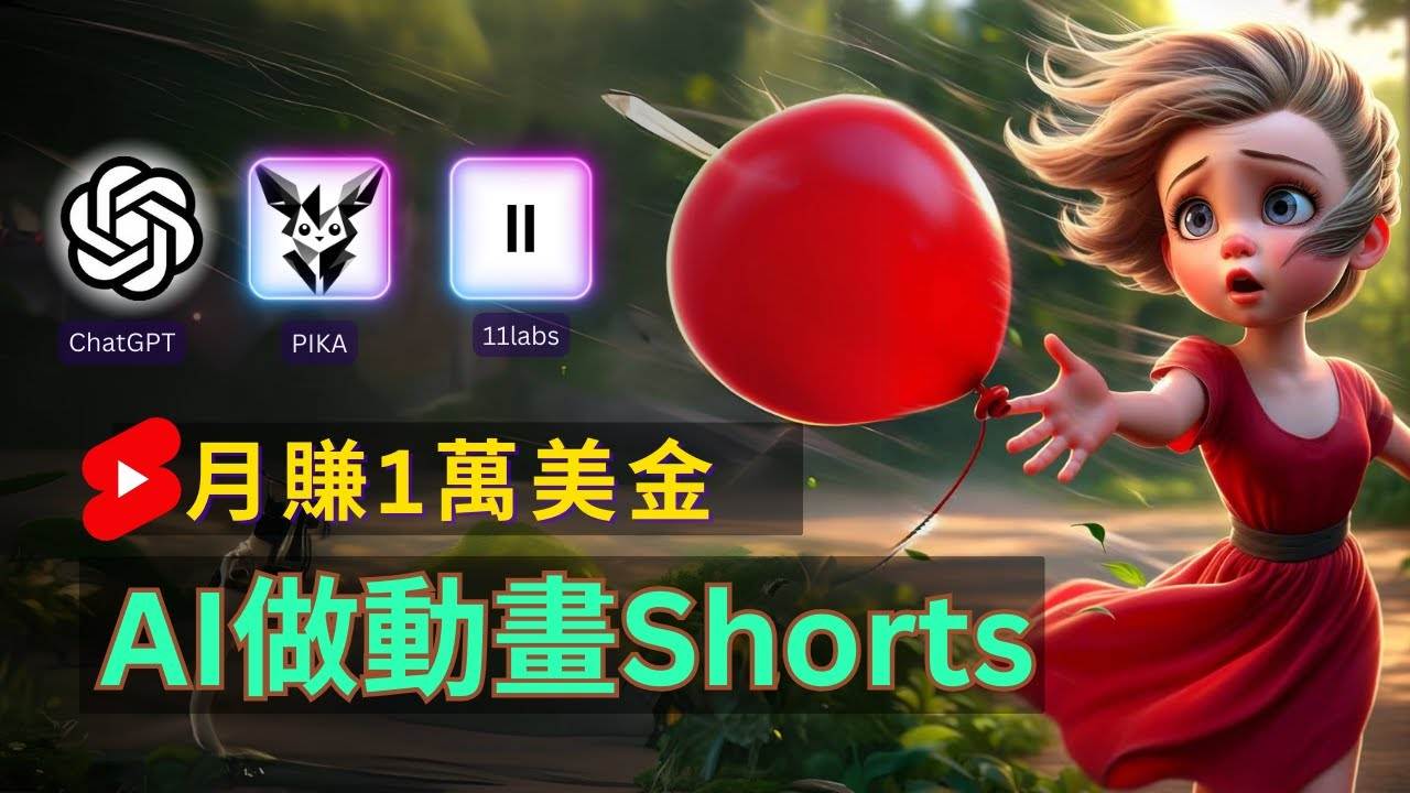 轻松制作皮克斯风格人生故事短视频，免费AI助你月入上万-副业大全