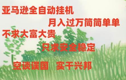 亚马逊全自动浏览挂机-副业大全